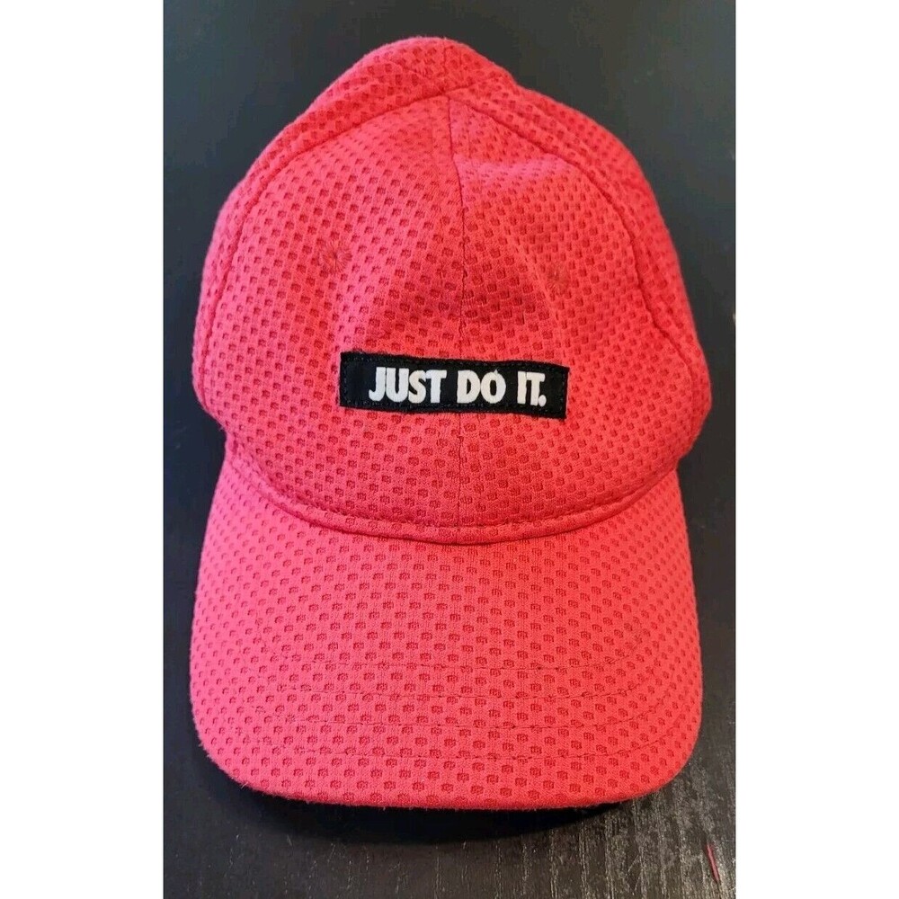 Nike Kids Red Mesh 'Just Do It' Cap